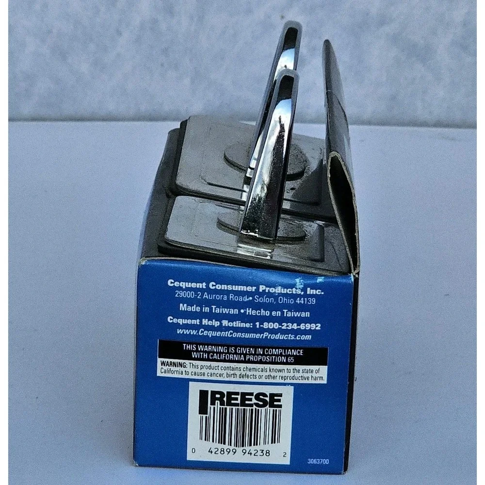 NWT REESE Pick-up Truck Universal Anchor Point Chrome 2-Pk #9423800
